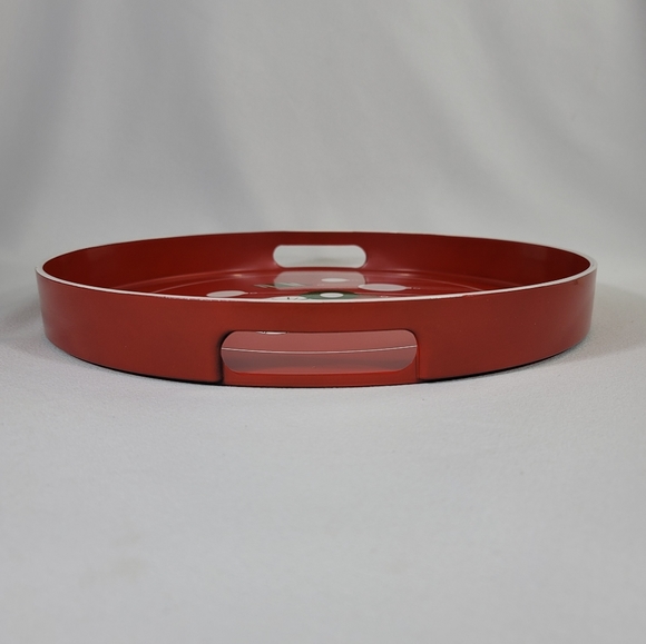 Vtg Himark 7-Piece Lacquerware Tray Set CHRISTMAS ORNAMENTS - Picture 11 of 16